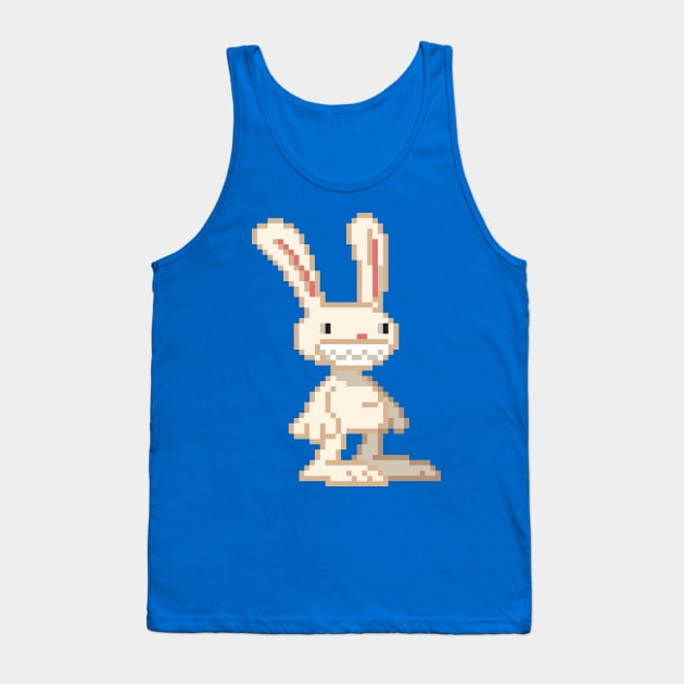 Max the rabbit Tank Top by goatboyjr